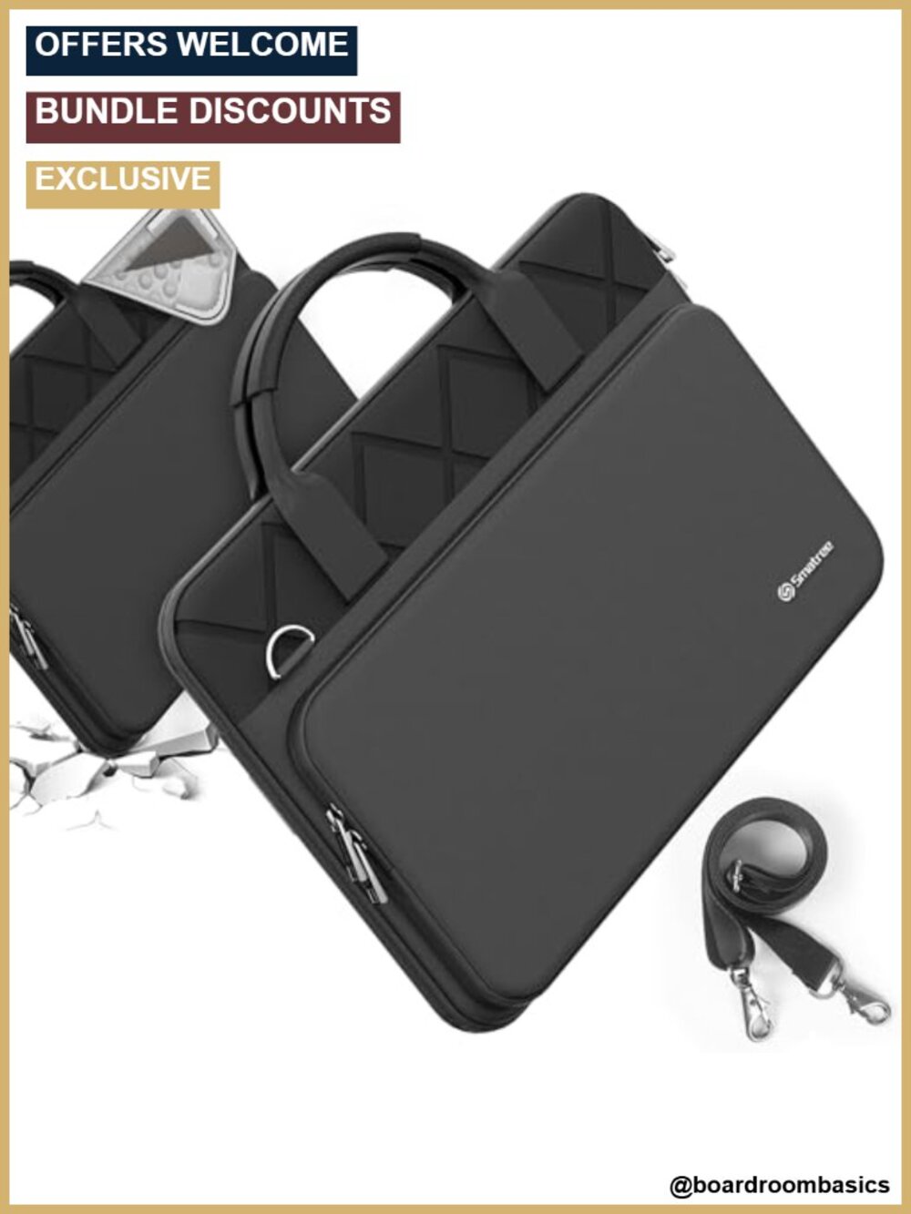 CityEdge Laptop Sleeve for 17.3 inch HP OmniBook Shockproof Case